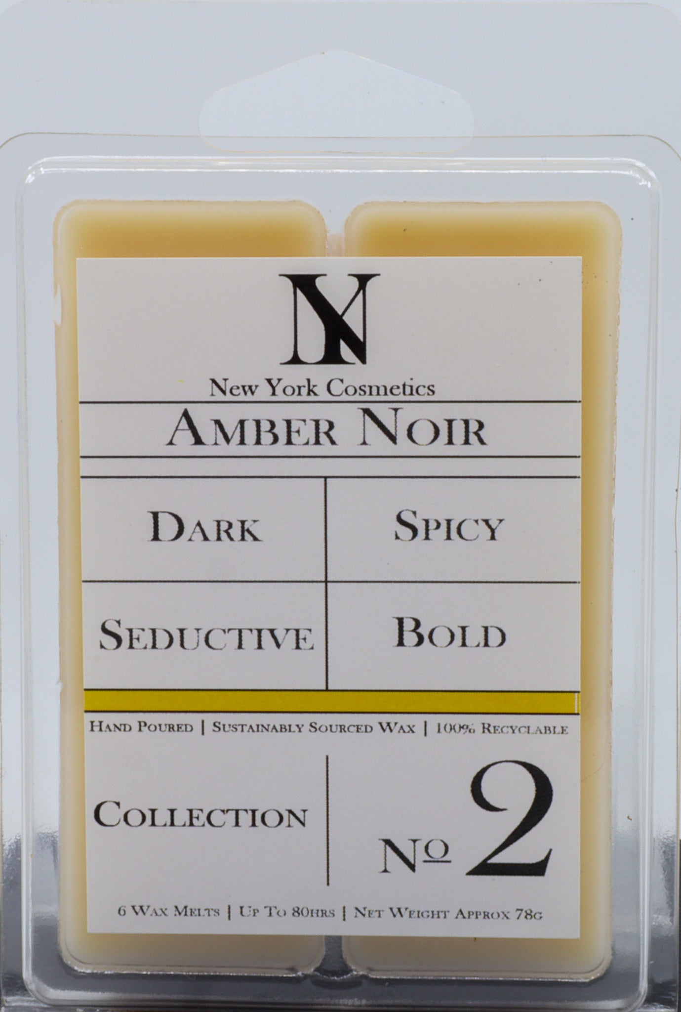 Amber Noir Wax Melt