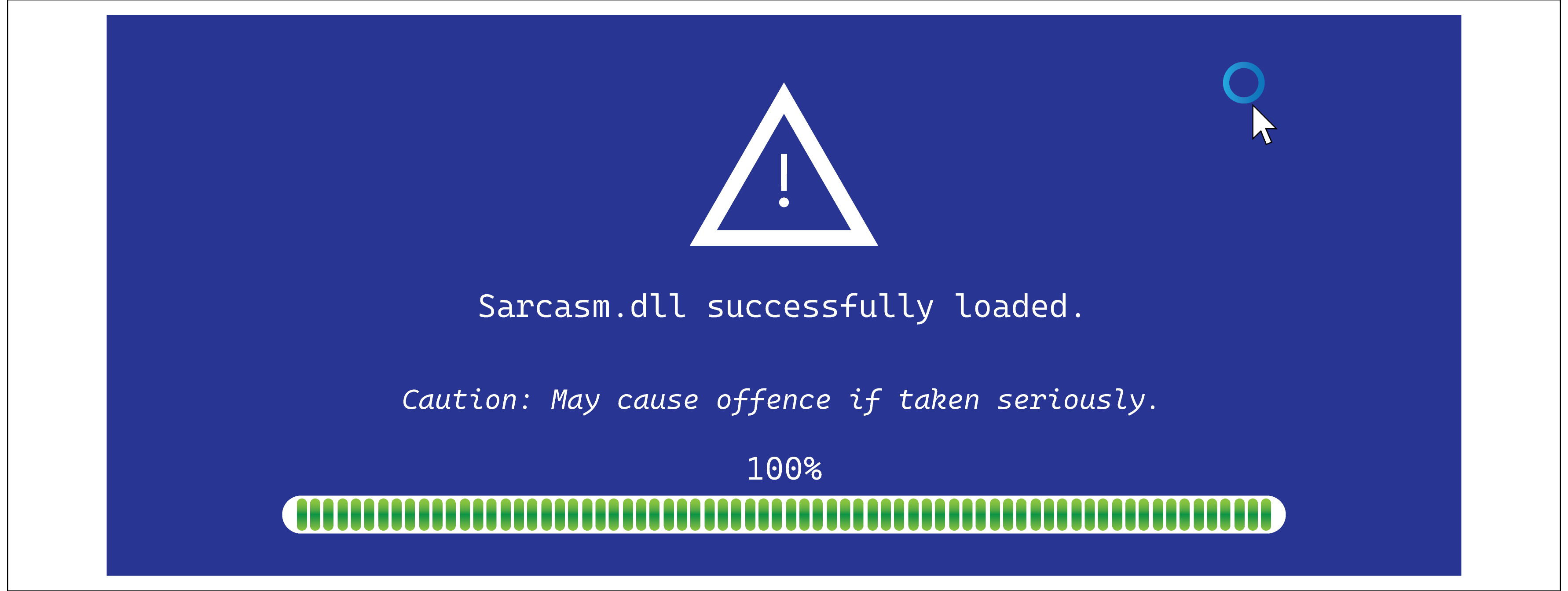Sarcasm.dll successfully loaded