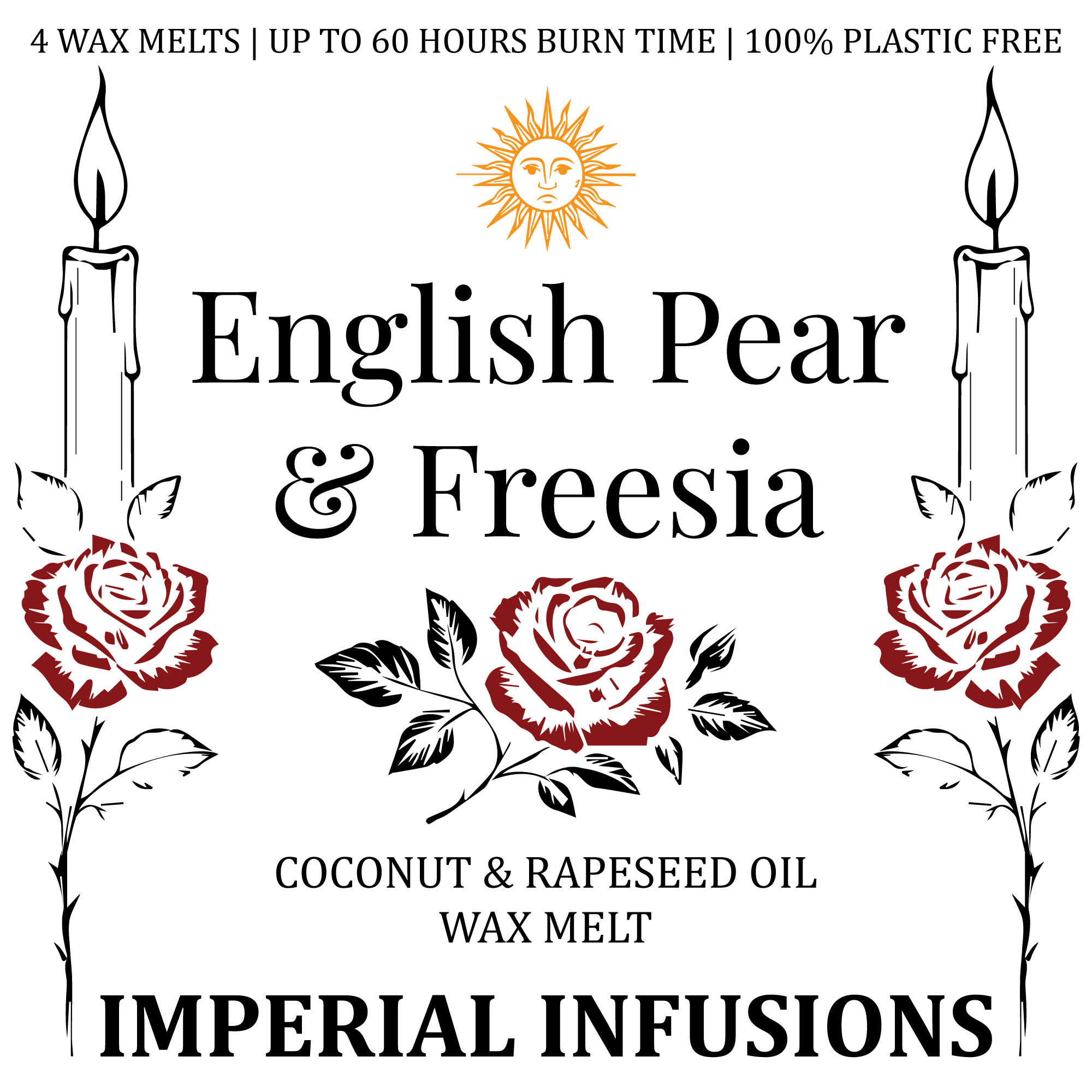 Wachsschmelze | Schwarze Pflaume &amp; Rhabarber