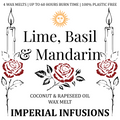 Wax Melt | Lime, Basil & Mandarin
