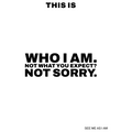 WHO I AM