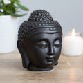 Oil Burner | Buddha Head | Small | Black